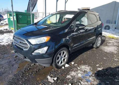 2019 Ford Ecosport Se from USA, damaged, VIN MAJ3S2GE1KC250147